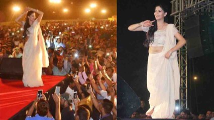 Sapna Chaudhary ran away from Live Show, Crowd went CRAZY | FilmiBeat