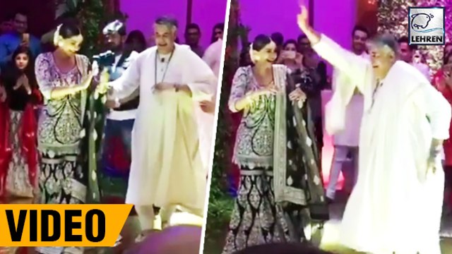 Sonam Kapoor Dance On Prem Ratan Dhan Payo At Abu Jani's Niece' Wedding