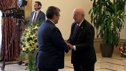 Meclis Başkan Kahraman kutlamaları kabul etti (3) - TBMM