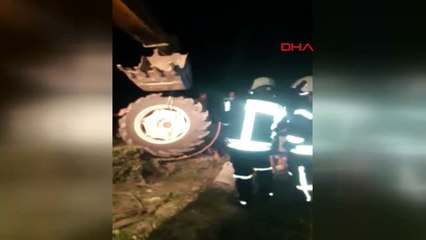 Manisa-Devrilen Traktörün Altında Kalıp Öldü