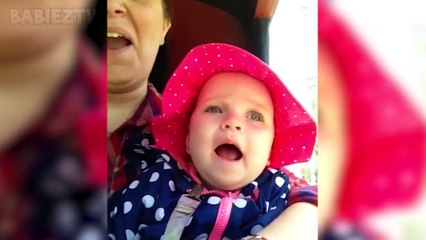 Funniest Surprised Babies Will Make You LAUGH 100 % - Funny Babies Compilation  new 2018