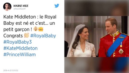 Royaume-Uni. Kate Middleton a donné naissance à un garçon.