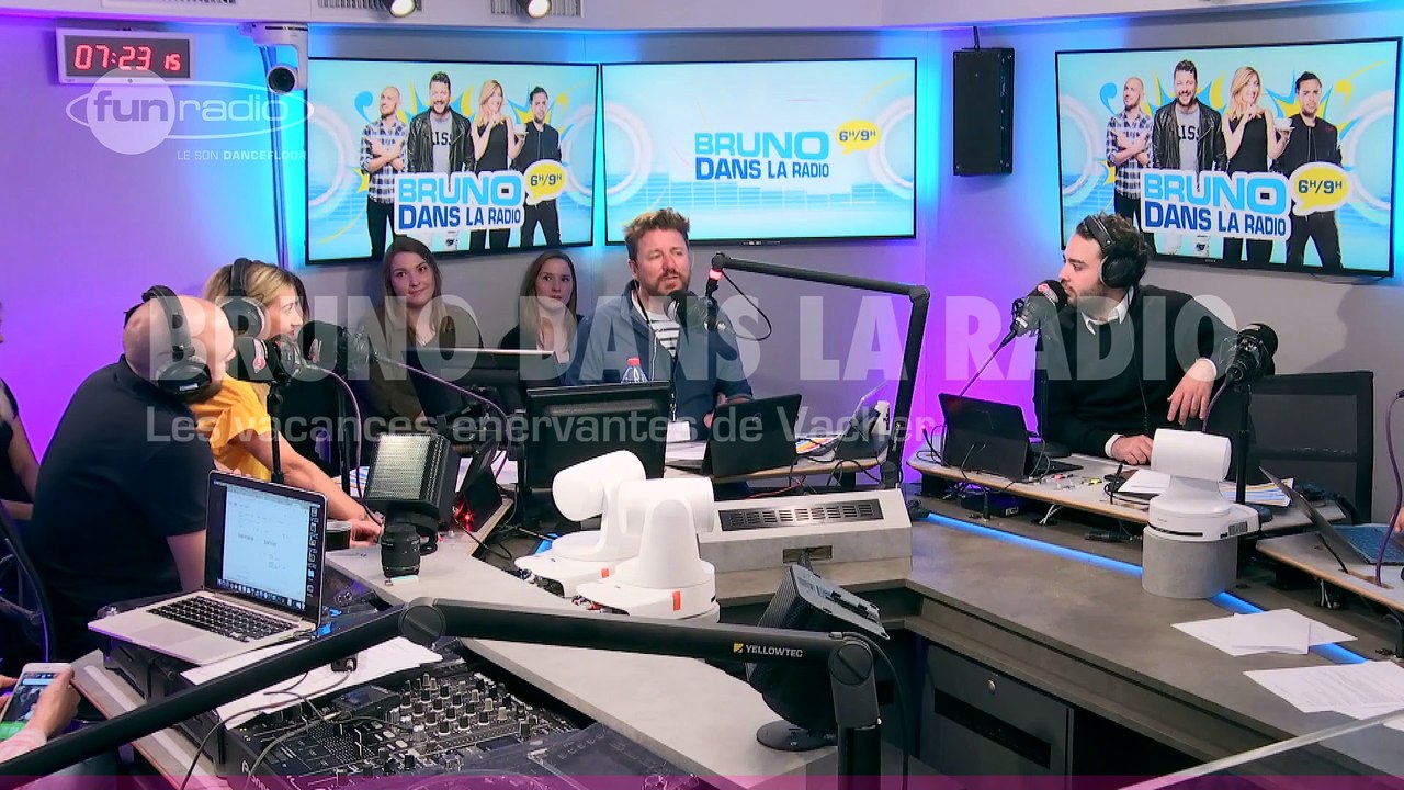 Les vacances énervantes de Vacher (23/04/2018) - Bruno dans la Radio