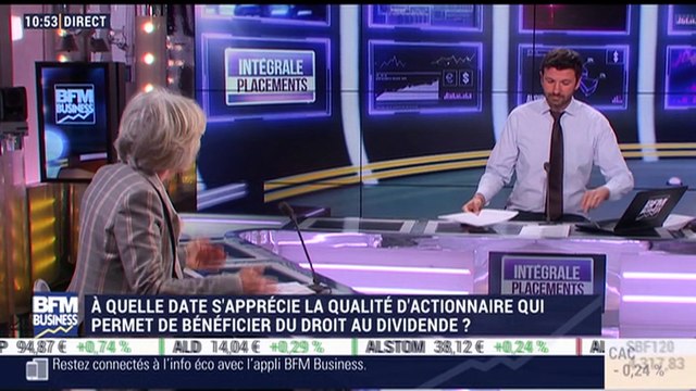 Idées de placements: Quelle date prendre en compte pour bénéficier du droit au dividende ? - 23/04