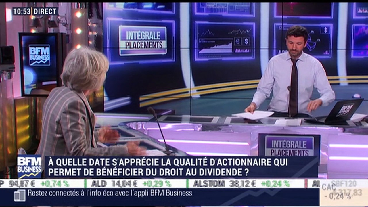 Idées de placements: Quelle date prendre en compte pour bénéficier du droit au dividende ? - 23/04