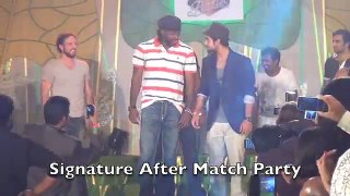 Hottest_Signature_after_match_party,_Virat,_Chris,_Pollard,_Murali,_ABD_and_Zahe