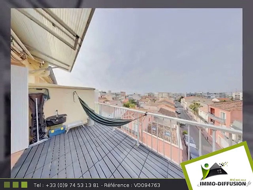 T2 A vendre Palavas les flots 27m2 - Centre de la rive droite