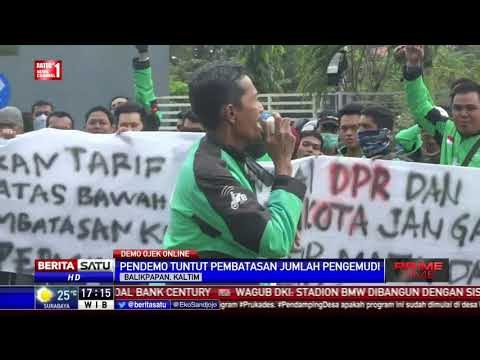 Unjuk Rasa Ojek Online Juga Terjadi di Balikpapan