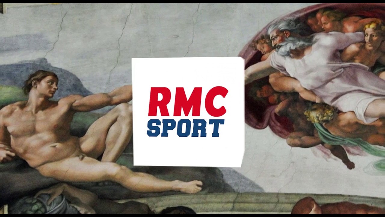 Messi et Maradona dans une parodie de "La création de l'homme" de Michel-Ange