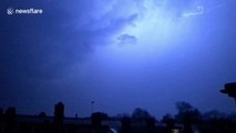 Spectacular weekend lightning storm captured over Leeds