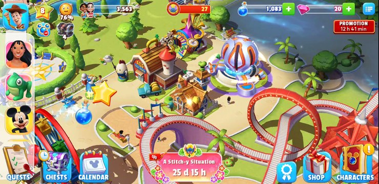 Disney Magic Kingdoms: Build Your Own Magical Park IOS Android Gameplay HD #12