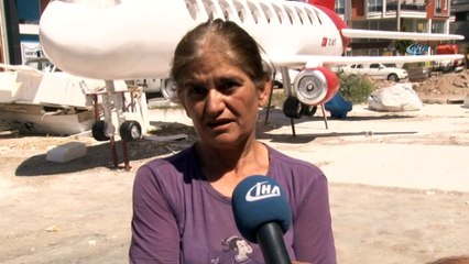 Dış Hatlar havalimanına 11 metrelik oyuncak uçak