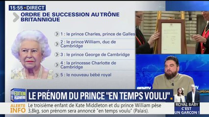 Royal baby: quel est l'ordre de succession au trône britannique ?