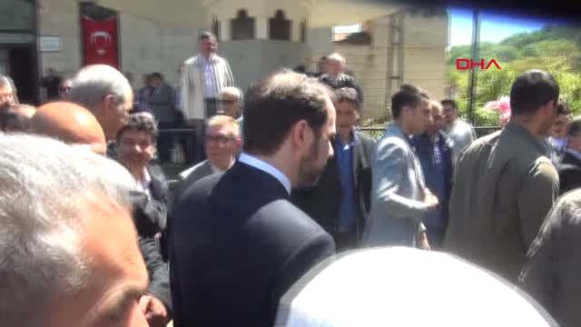 Yalova Bakan Albayrak ve Bakan Kurtulmuş, Yalova'da Cenaze Törenine Katıldı