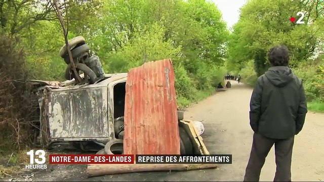 Notre-Dame-des-Landes : reprise des affrontements