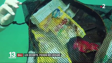 Bali : les déchets, poison des océans