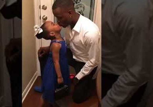 Dad Surprises Daughter With Valentine's Day Date