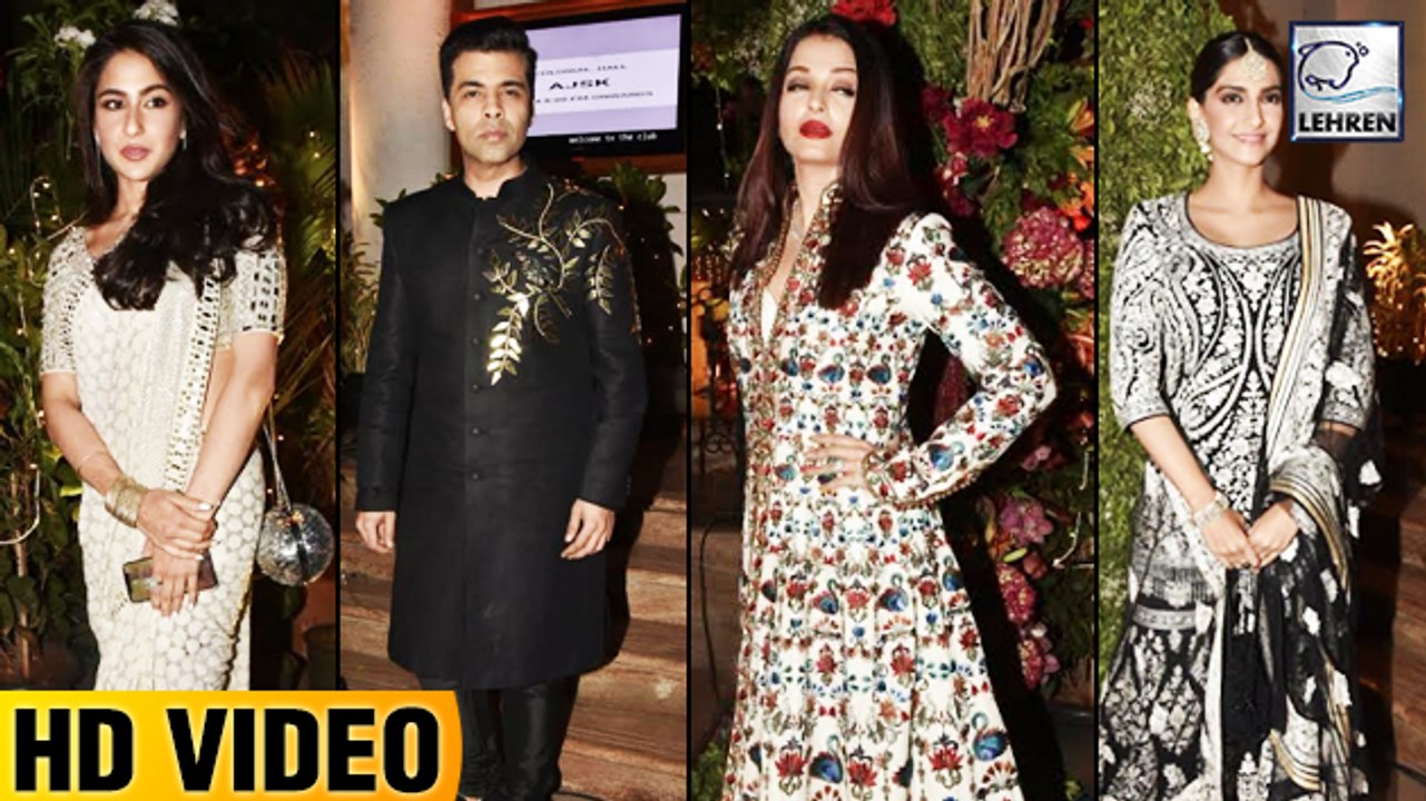 Bollywood Celebs At Abu Jani's Niece' Wedding |...