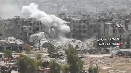 قوات النظام تهاجم مواقع تنظيم الدولة جنوب دمشق