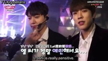 INFINITE Show Champion behind the scenes - Sungyeol cut[Eng Sub]