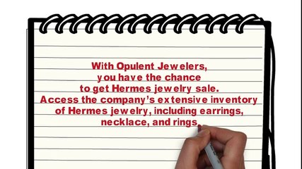 Buy Hermes gold jewelry online