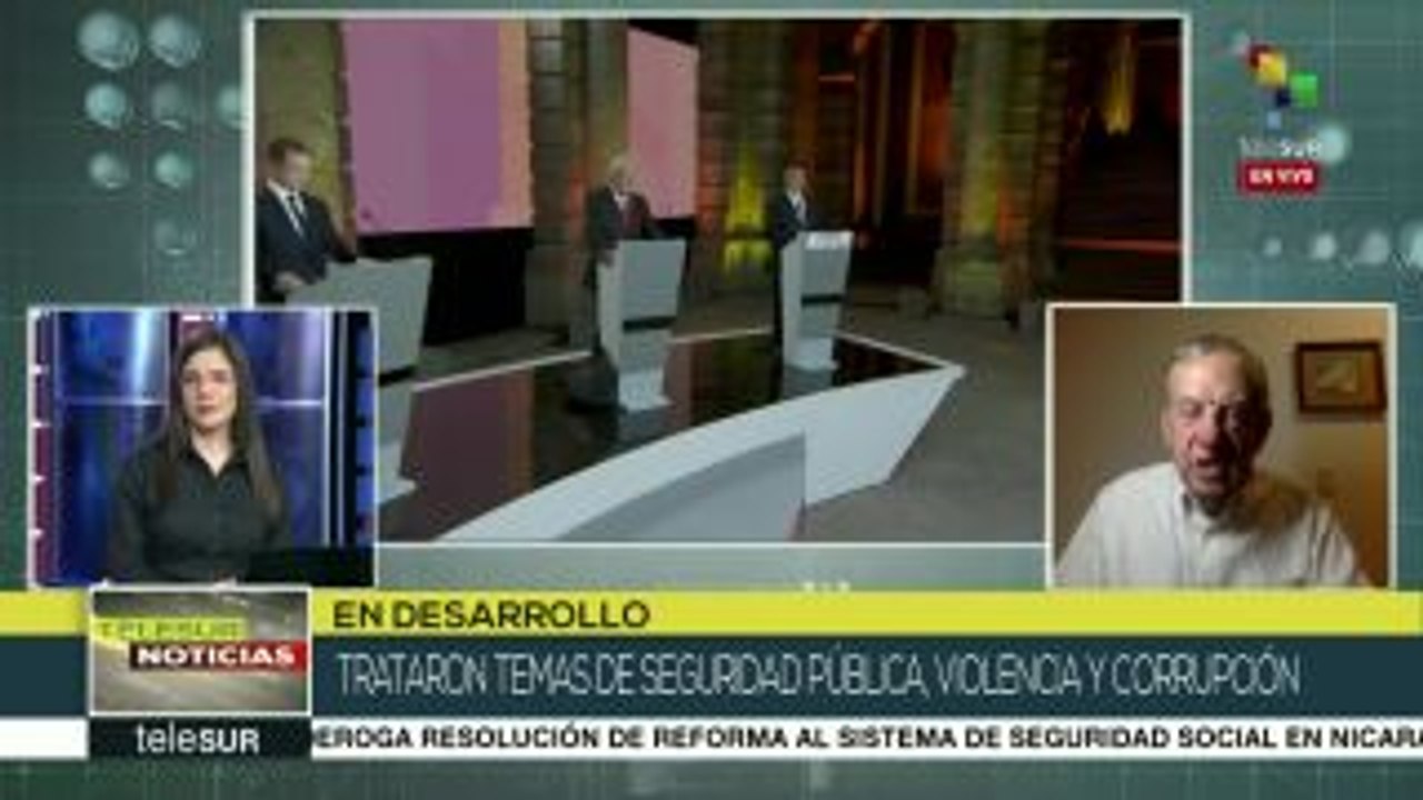 México: Candidatos presidenciales realizan el primero de tres debates