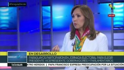 Se mantiene en la punta de elección paraguaya candidato Benítez