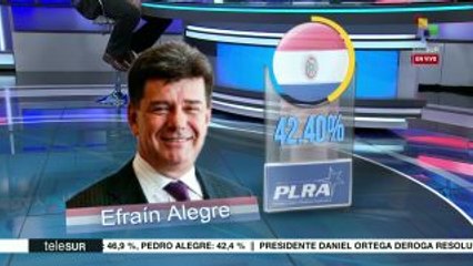 Paraguay:disminuye diferencia entre Efraín Alegre y Mario Abdo Benítez