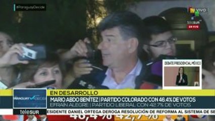 Paraguay: Efraín Alegre afirma que esperará resultado final de conteo