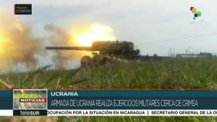 Ejército ucraniano realiza ejercicios de defensa cerca de Crimea