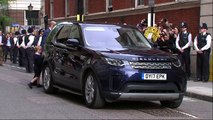 Prince William arrives at hospital with George and Charlotte