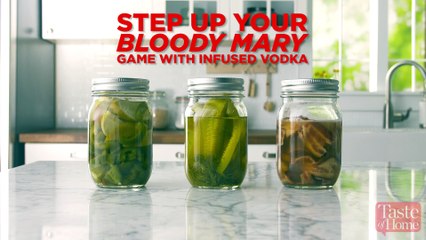 Step Up Your Bloody Mary Game with Infused Vodka