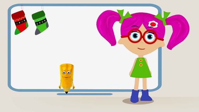 Kids Go to school ! Santa Claus's Amazing Gifts | Merry Christmas Coloring Pages For Children