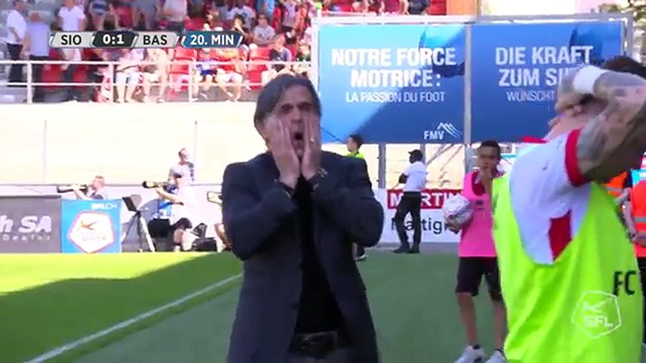 Sion 2:2 Basel (Switzerland. Super League. 22 April 2018)