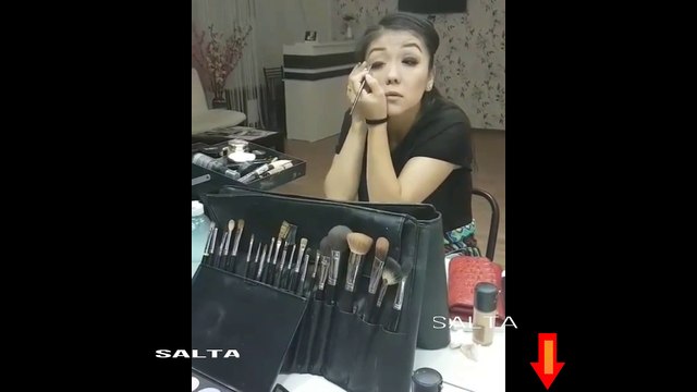 video girl The Power of makeup faces / vidéo fille visages de maquillage One Brand Makeup