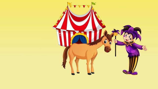 Животные для детей. Динозавр, Зебра и Лошадь развивающие мультики для самых маленьких