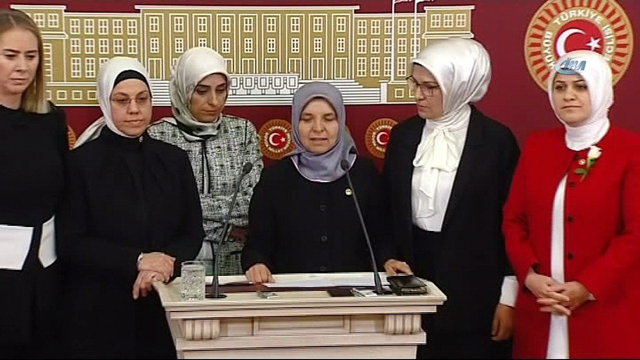 AK Parti Konya Milletvekili Hüsniye Erdoğan: “Kadınlara karşı yapılmış, kadın vekile karşı yapılmış hareketin kendisine yakışmadığını söylemek istiyorum, kınıyorum”