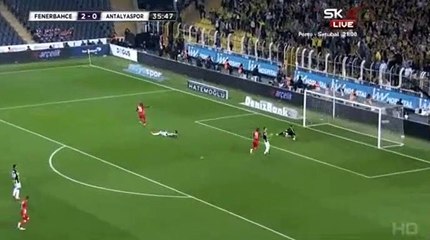 Souleymane Doukara Goal HD - Fenerbahce	2-1	Antalyaspor 23.04.2018