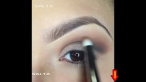 Girl's video girl makeup eye / fille vidéo maquillage œil smink