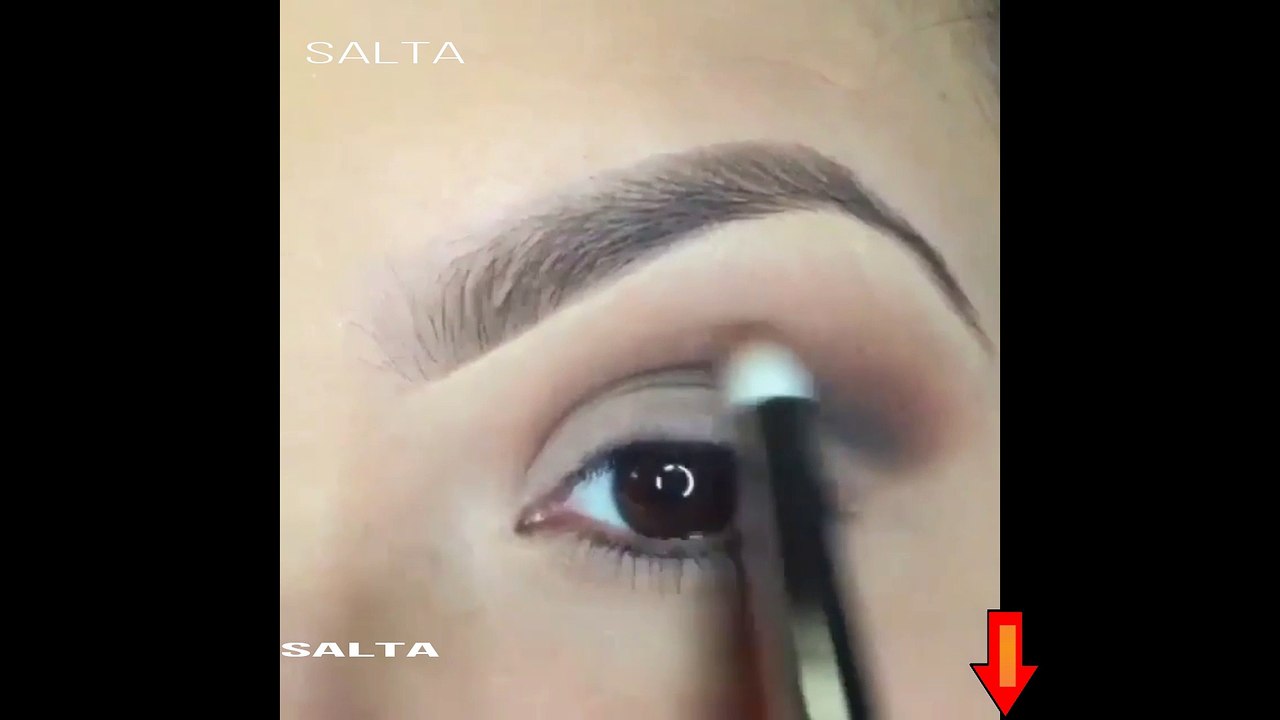 Girl's video girl makeup eye / fille vidéo maquillage œil smink