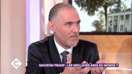Macron - Trump : les meilleurs amis du monde ? - C à Vous - 23/04/2018
