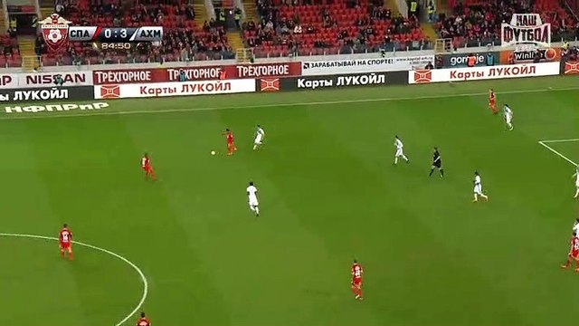 Luiz Adriano Goal HD - Spartak Moscow	1-3	Akhmat Grozny 23.04.2018