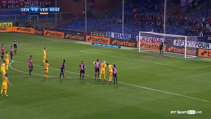 (Penalty)Romulo Goal HD - Genoa 1-1 Verona 23.04.2018