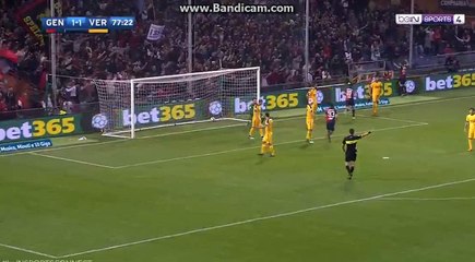 Daniel  Bessa   Goal  Genoa  2  -  1  Verona  23.04.2018