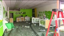 Employee Narrowly Escapes After Truck Smashes Through Cell Phone Store