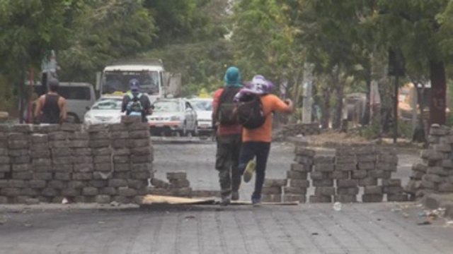 Estudiantes nicaragüenses quieren paz sin Daniel Ortega ni Rosario Murillo