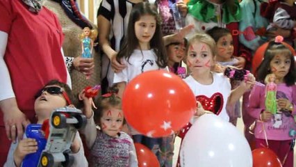 Burdur Hasta Çocuklara 23 Nisan Sürprizi