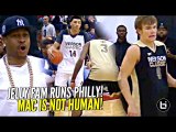 JellyFam Jahvon Quinerly RUNS Philly!! Mac McClung WILDS OUT In Front of Allen Iverson!