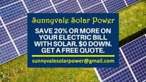Affordable Solar Energy Sunnyvale CA - Sunnyvale Solar Energy Costs