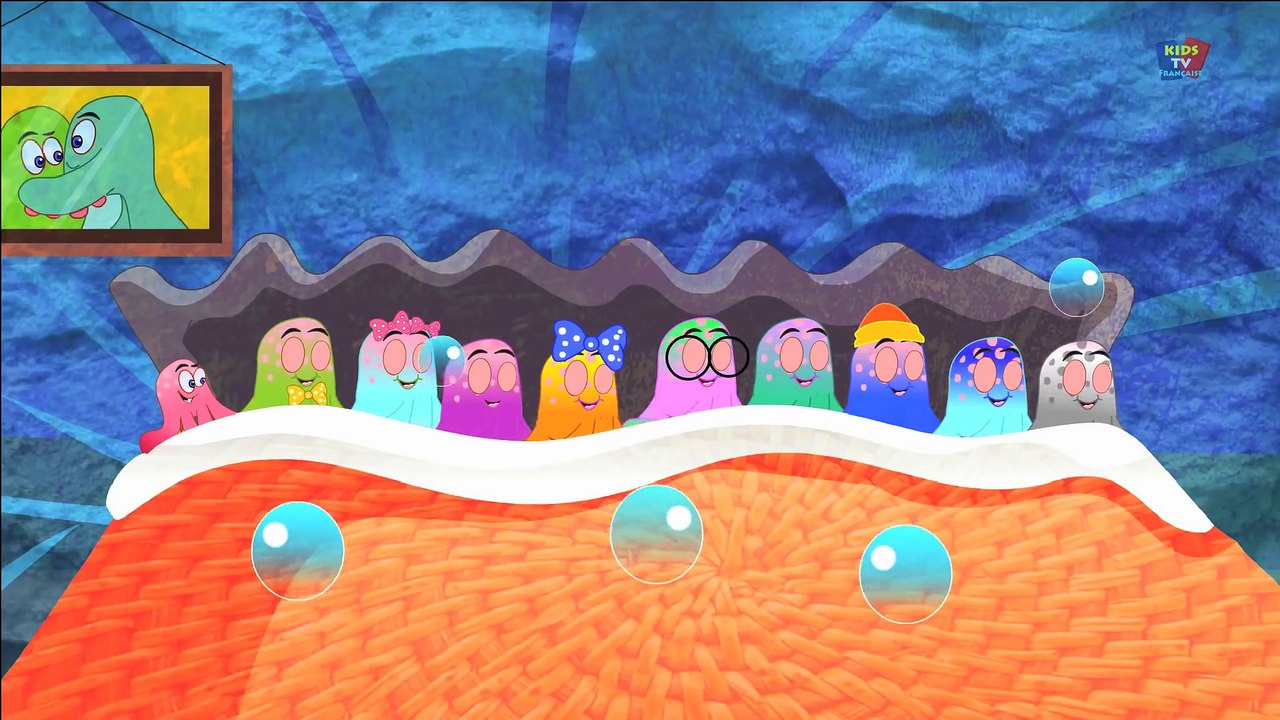 Five Little Ducks Rhyme - cinq petits canards riment - garderie comptines compilation